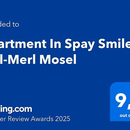 Apartment In Spay Smile Zell-Merl Mosel Eksteriør billede